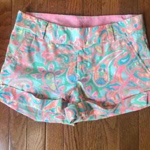 Lilly Pulitzer Barclay shorts size 4